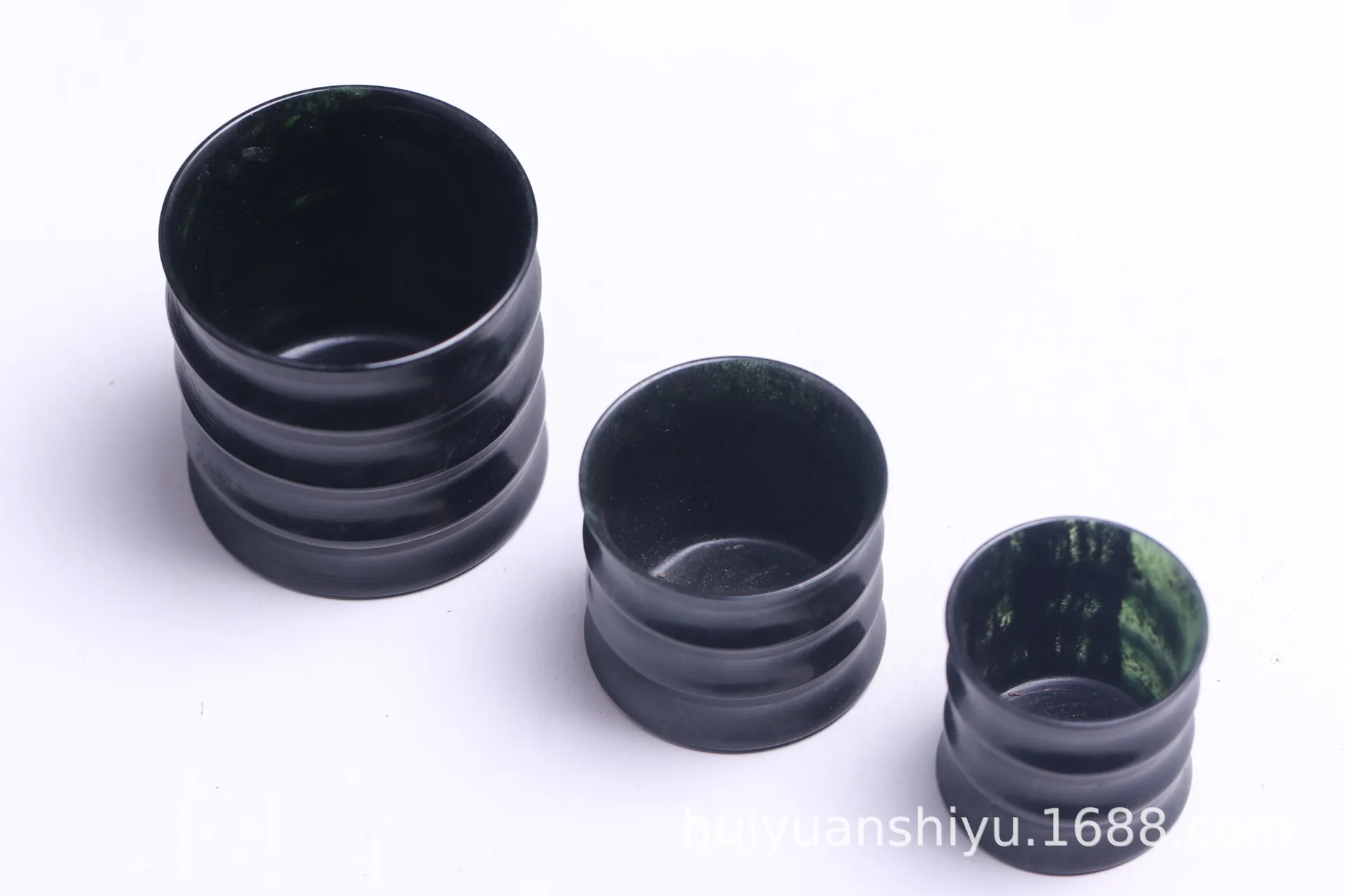 Напрямую от производителя, qi lian yu jiu quan yu Shandan Yuanyang Dark Jade zhu jie bei светящаяся чашка чаша из нефрита, винный чайный сервиз