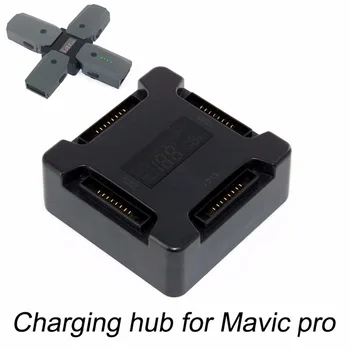 

4 in 1 Battery Charging Hub for DJI Mavic Pro Platinum Drone Portable Smart Multi Battery Intelligent Charging Hub With Display