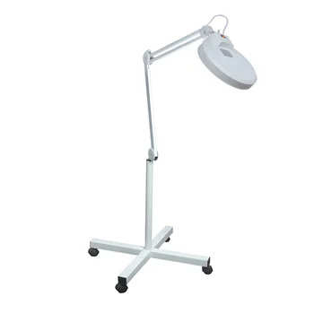 

Floor Stand Adjustable Facial Examination LED Light Magnifier Lamp for sale