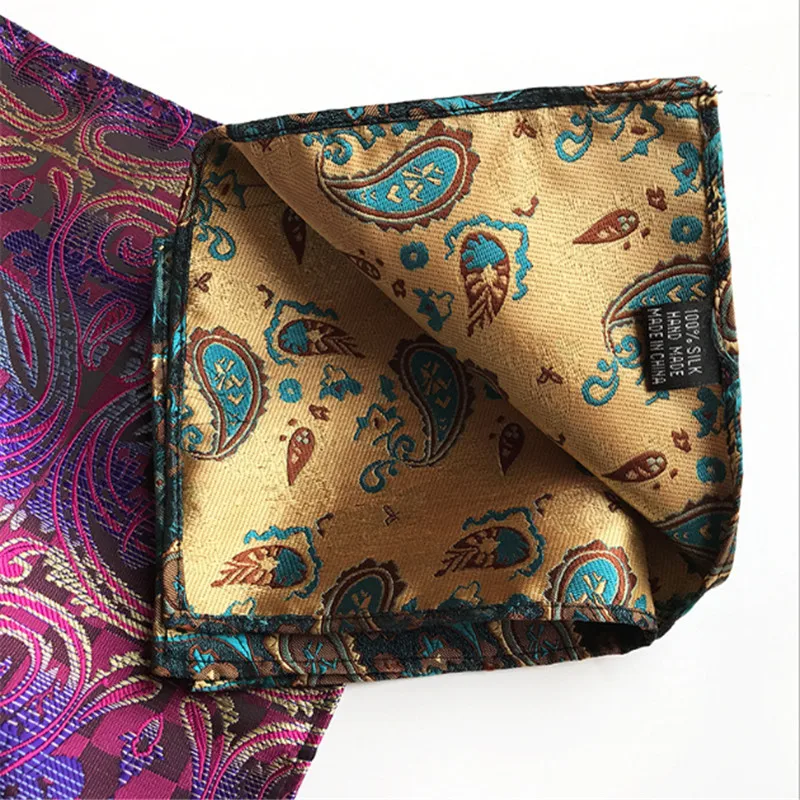 Винтажный Мужской британский дизайн цветочный принт Карманный квадратный носовой платок полотенце для сундуков костюм аксессуары