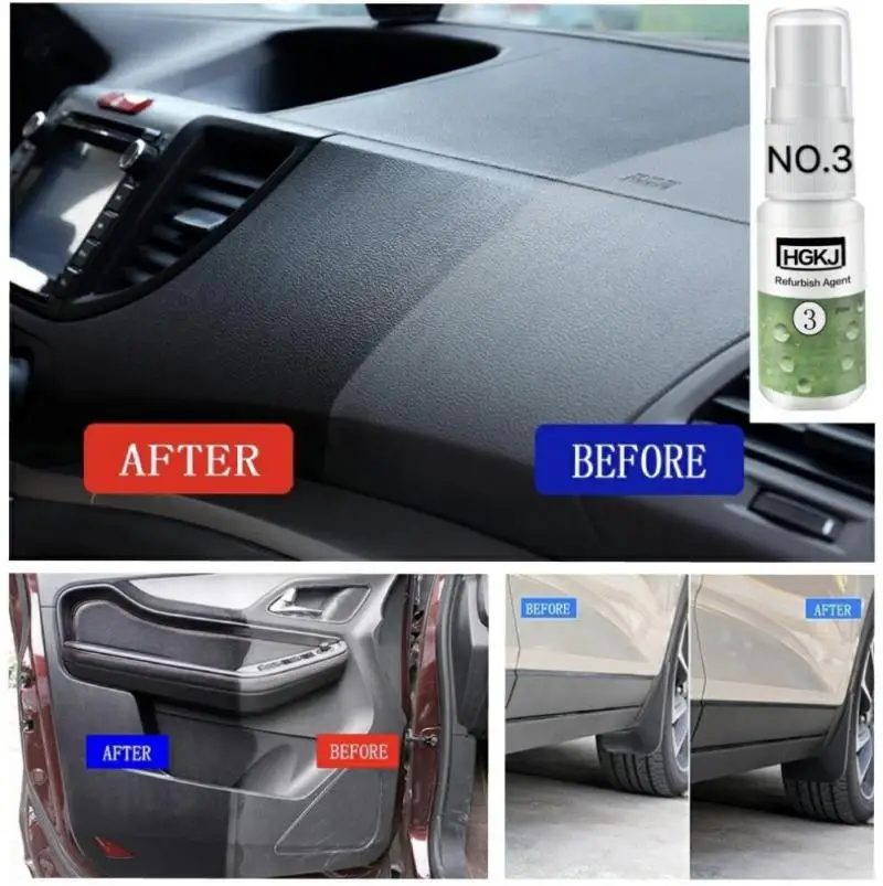 Hgkj-3 керамики автомобиля покрытие кожи очиститель салона автомобиля полировка ремонт царапин жидкость Полировка Воск уход за кожей
