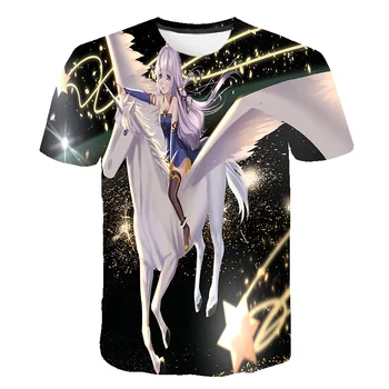 

3D Boys Unicorn T-shirt Children 2020 summer Tops camisetas Short Sleeve off White Tees Baby Kids Girls Clothes 4-14 years