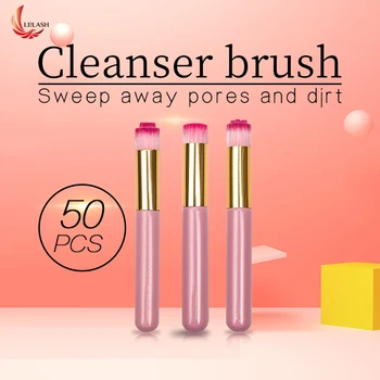 

1-20-50pcs Eyelash Cleaning Brush Eyebrow Nose Blackhead Cleaning Brush Lash Shampoo Brush Professional Eyelash Extensions Tools