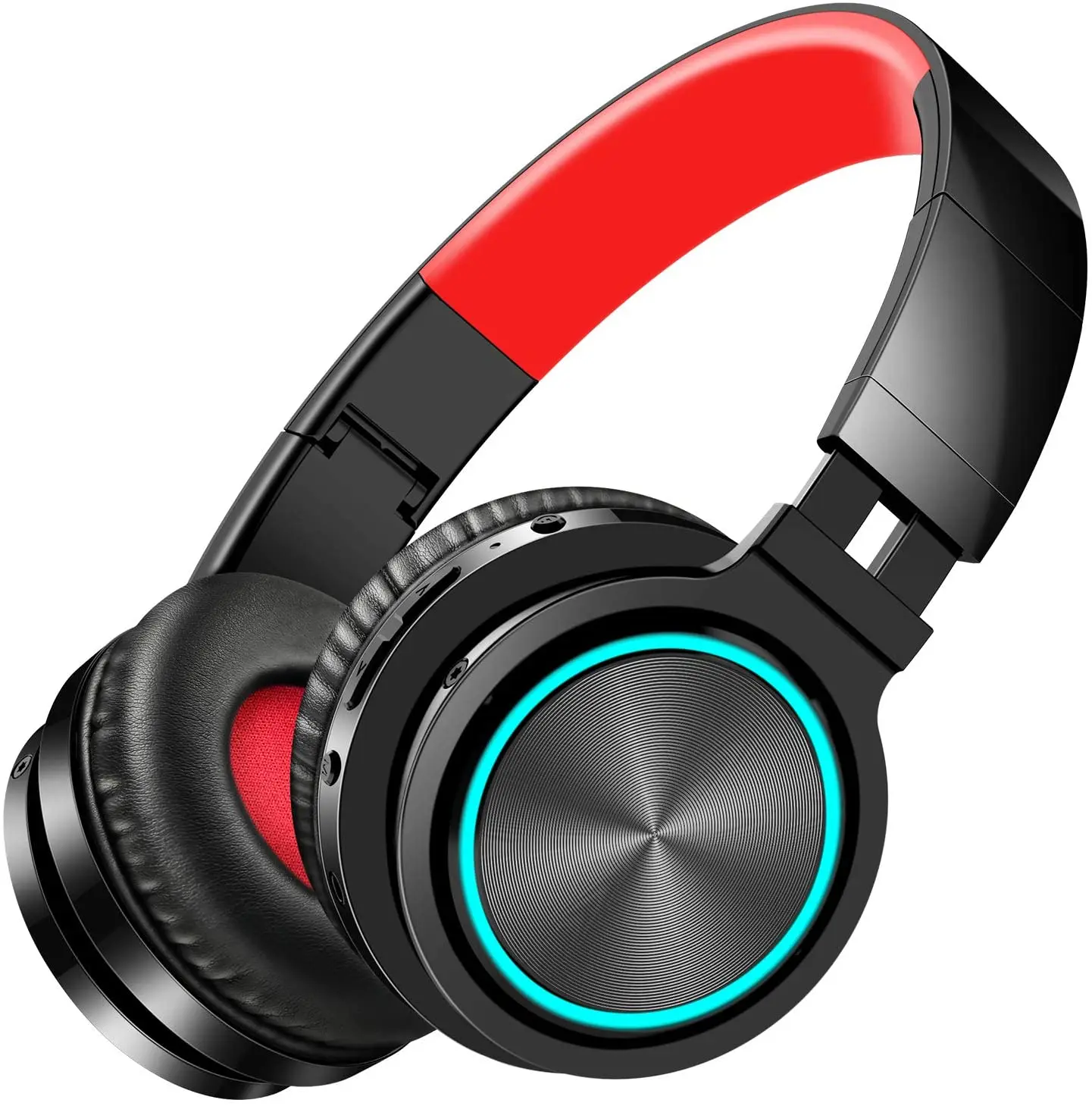 

Беспроводной гарнитура bluetooth проводной проводки mikoor светодиодный высокой четкости бас Складная гарнитура TF/проводном режиме подходит для смартфонов PC ТВ