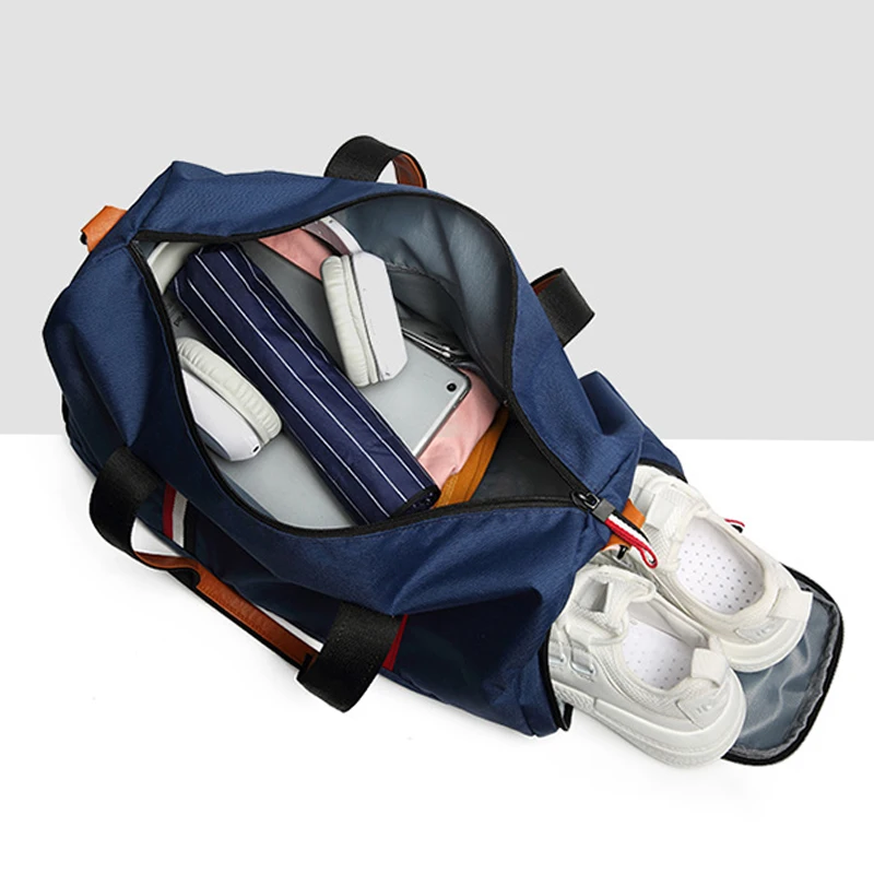 2017 Hot A++ Quality Foldable Lightweight Sports Bag Travel Gear Waterproof Large Space Hand Duffel Gym Bag Men For Fitness