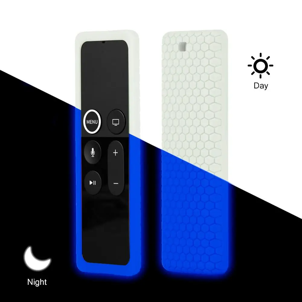 Funda protectora de silicona resistente al agua para Apple TV 4, funda protectora de silicona resistente al polvo para Control remoto
