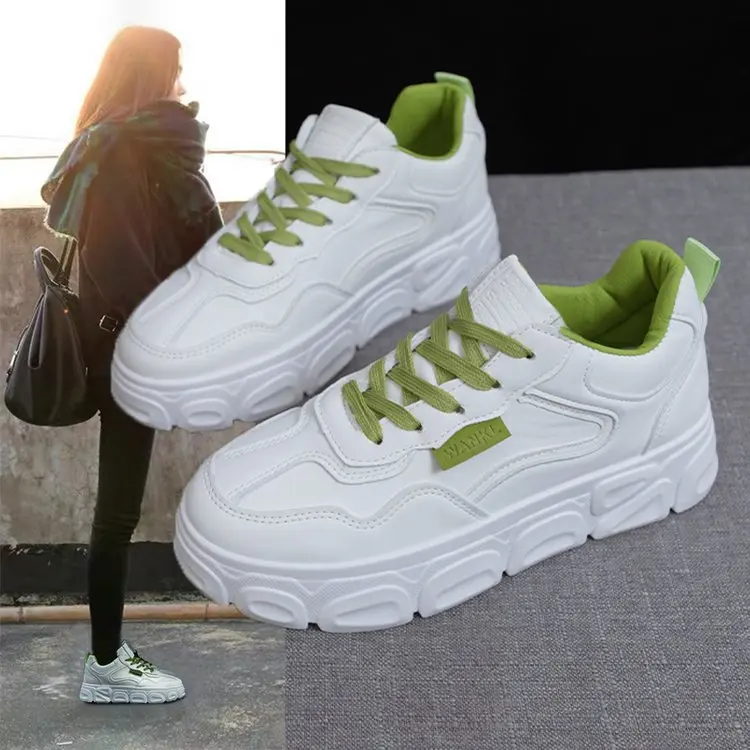 

MacBook Trendy Shoes Women's 2019 Autumn & Winter New Style Versatile Thick Bottomed Online Celebrity Extra High plus Velvet Can