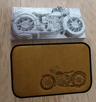 

Hand-work unique design locomotive pattern leather working tools carving punches stamp craft tools