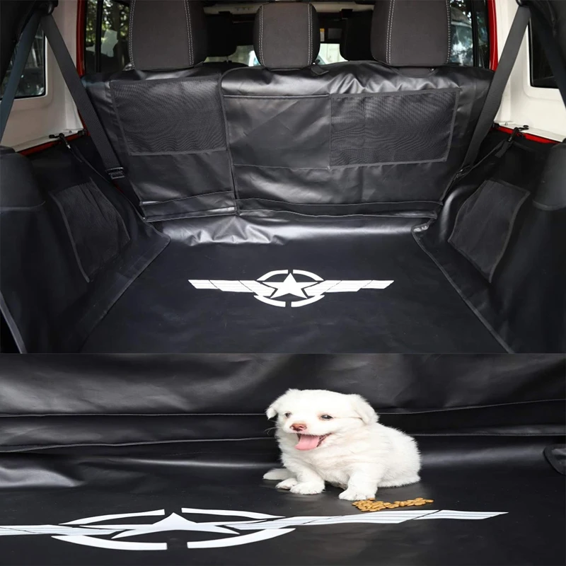 jeep back seat dog cover