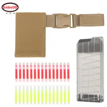 

Tactical Marking Light Dispenser Belt Mounted Pouch Hanger Fluorescent Label Glow Lighting Signal Sticks Paintball Accessories