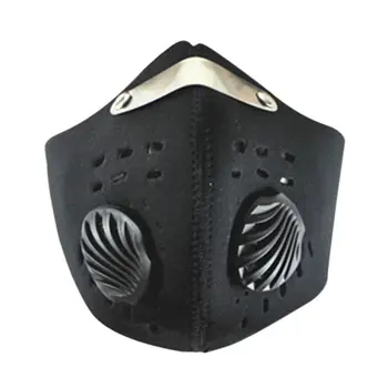 

Half Face Mask Bike Mask Sport Mask Anti-Dust Outdoor Sports Mask Carbon Protective Filter Air Pollutant For Bicycle Riding y