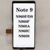 ORIGINAL SUPER AMOLED LCD For SAMSUNG Galaxy Note 9 LCD Display With Frame For Galaxy Note 9 Display N960 N960F Touch Screen