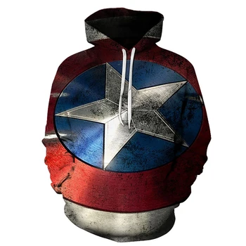 

Marvel Avengers Endgame Quantum Realm Cosplay Costume 3D Hoodies Men women Hooded Avengers End Game Sweatshirt