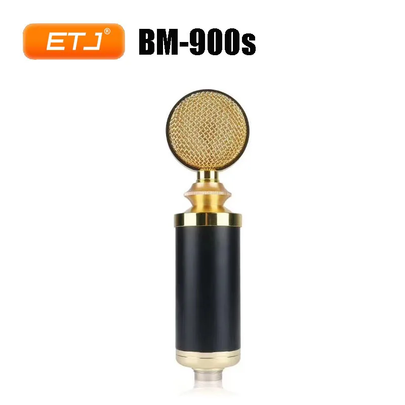 Профессиональный конденсаторный звукозаписывающий микрофон BM900s амортизирующее