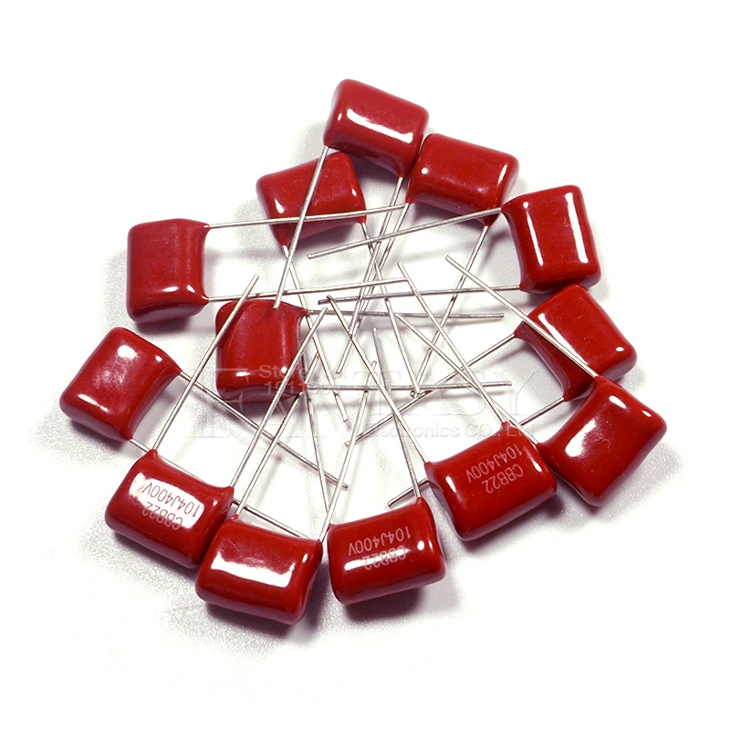 400V104J Pitch 10mm 0.1UF 100NF 400V 104 CBB Polypropylene film capacitor 10PCS polypropylene film capacitor,cbb capacitor
