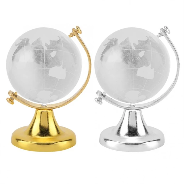 Globe Du Monde Transparent Boule De Cristal Carte Globe Clair