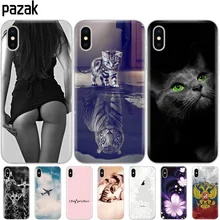 Силиконовый чехол для телефона для iphone X XS XR чехол s для iphone xs max coque etui бампер задняя крышка Полный 360 Защитный Мягкий ТПУ