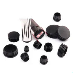 Bouchon de trou de tuyau en plastique, protection de pieds de meubles antidérapants, protection de sol, bouchon d'extrémité de jambe de tabouret de table rond de chaise, 4 à 10 pièces 