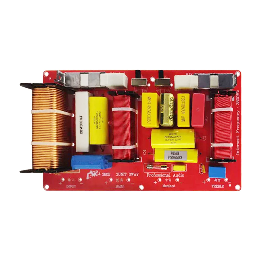 AIYIMA 700W 3 Way Audio Crossover Treble Midrange Bass Speaker