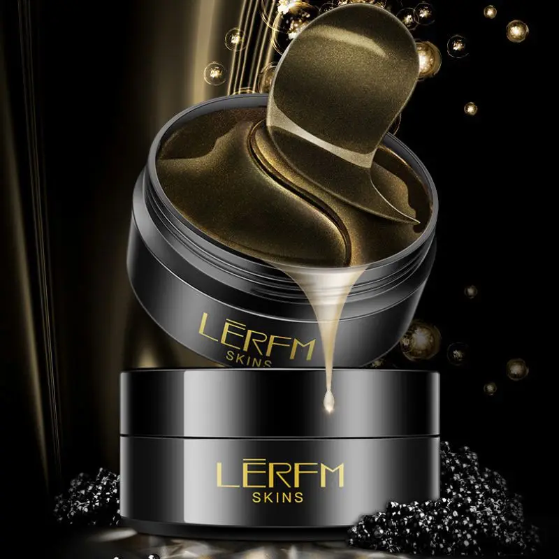 

Deep Sea Caviar Black Gold Eye Mask Moisturizing Smooth Fine Lines Dark Circles Anti-aging Eye Patch