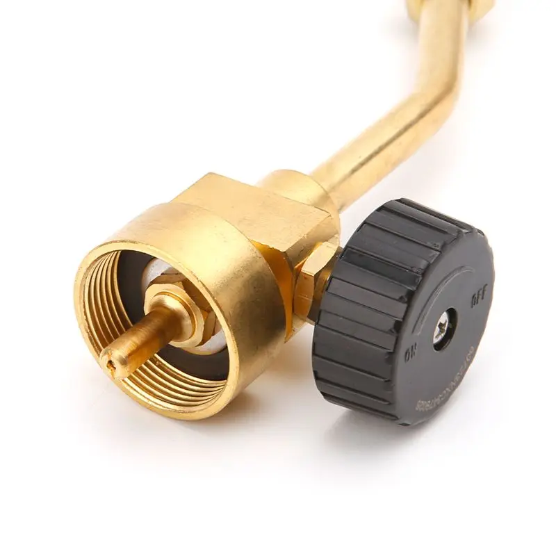 MAPP Gas Turbo Torch Brazing Gun Super Propane Gas Welding Plumbing CGA600 Connection Free Ship free ship