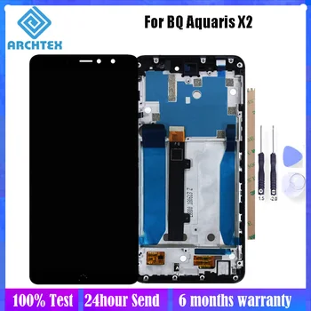 

5.65 inch For BQ Aquaris X2 X2 Pro LCD Display + Touch Screen with Frame Digitizer Assembly Parts 100% Tested Tools