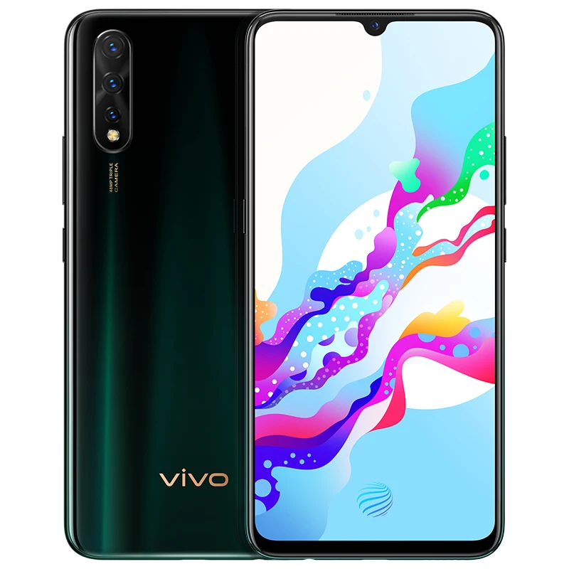 Мобильный телефон Vivo Z5 4G LTE Snapdragon712 Android 9 0 6 38 &quot2340x1080 6G RAM 256G ROM Face ID fingerprnit