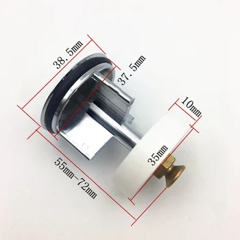 

Wash Basin Round Cover Stopper Button 38mm Popped Up Plug Sink Drain for Home Kitchen Bathtub AIA99