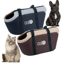 Уличные товары для домашних животных, теплая сумка для собак, плюшевая сумка на плечо для щенков, кошек, чихуахуа, Мопсов, переноска для собак, удобная сумка для домашних животных