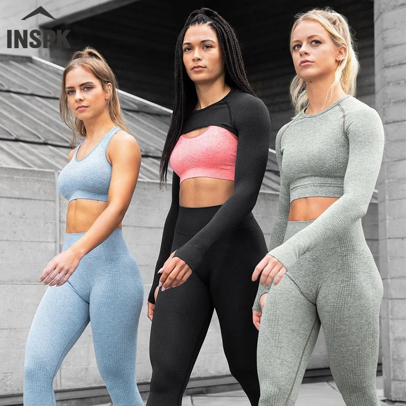 

Sportswear For Women,2020 Hot Sale Seamless Tight High Waist Fitness Suit,Training, Sports Yoga Set Running Women Gym Set