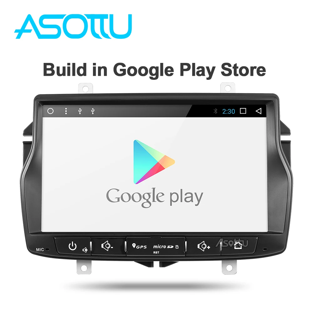 Asottu CLDA8071 android 9 0 PX6 автомобильный dvd для Lada Vesta Радио Видео Аудио плеер gps навигация