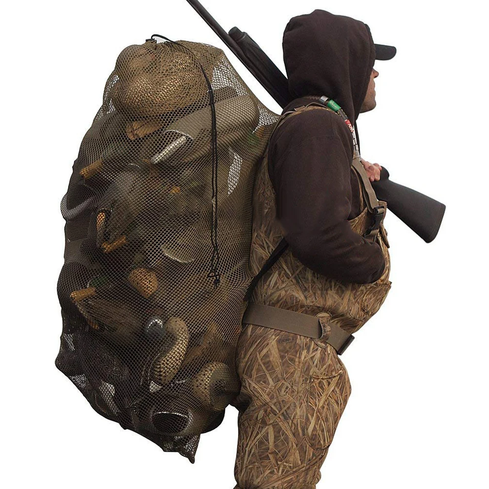 HuntingAdjustableShoulderStrapsMeshDecoyBagsforDuckGooseDecoy