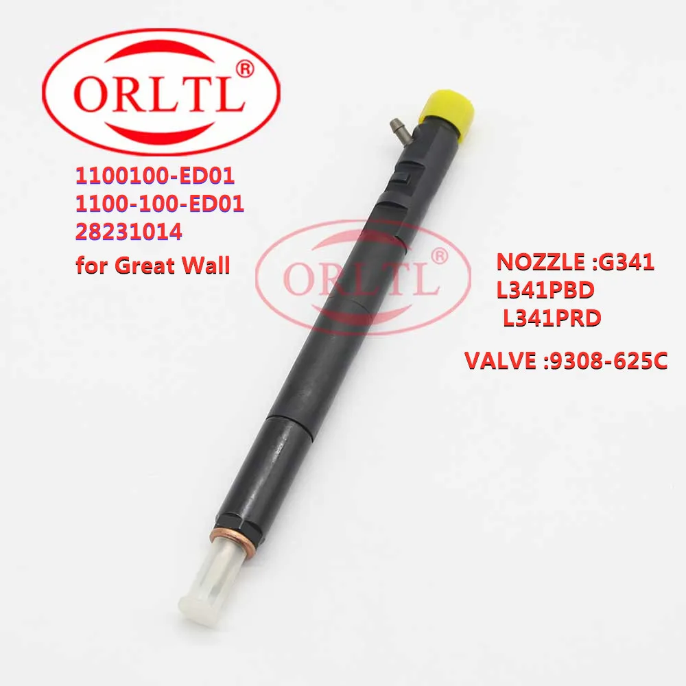 Оригинальный дизельный инжектор ORLTL ED01 (28231014) 1100100ED01 и 1100100-ED01 для DeIPhi Great Wall Hover V200