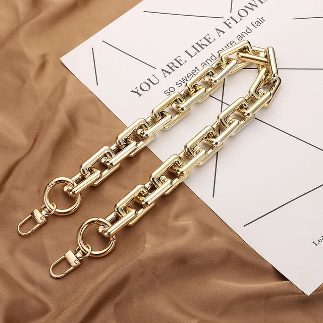 New Acrylic Bag Chain Bag Strap Removable Bag Accessories Colourful Women's Resin Chain chain of bags Purse Chain Fishbone chain L205-JS