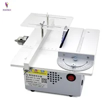 Настольная мини-пила ручной работы, деревообрабатывающая DIY Модель, электрический инструмент для полировки, режущий инструмент из алюминиевого сплава, дисковая пила 7000 об/мин DC24V