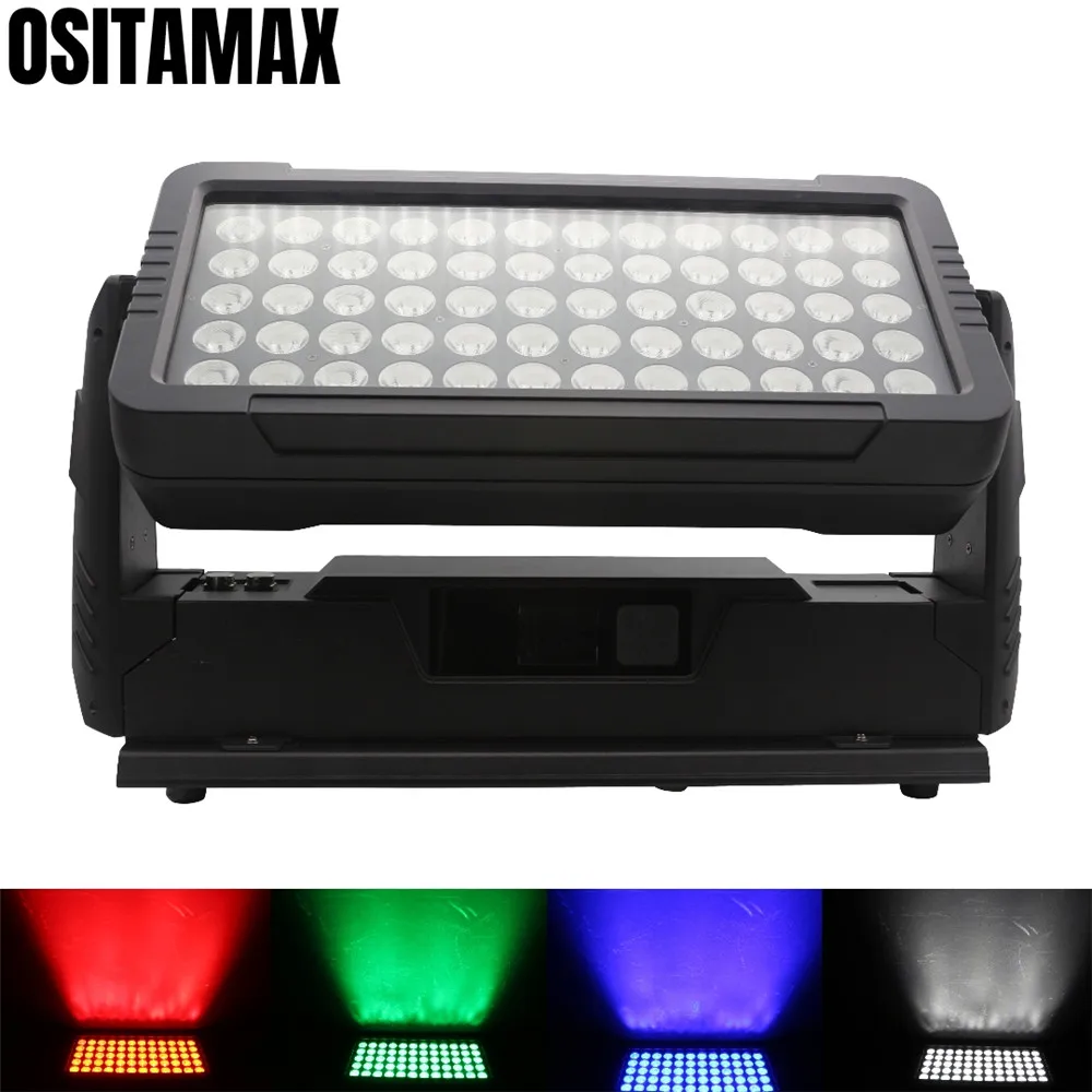 

free shipping Waterproof Cree LED City Color Wall Washer Light 60x12w 4IN1 RGBW IP65 Dimmable Floorlight LED Outdoor Light