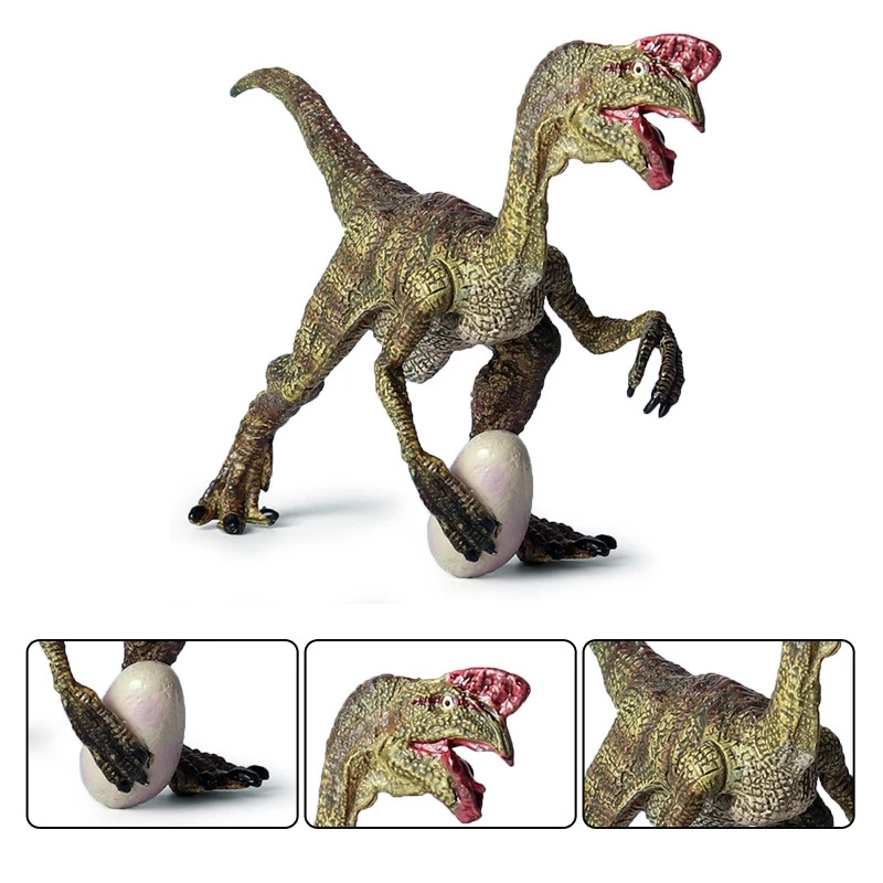 Динозавр мир сплошное моделирование динозавр животное модель кража яйца кража яйцо Дракон пират яйцо дракон детские игрушки Realis