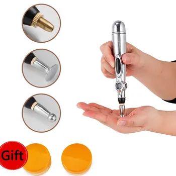 

Energy Pen Body Head Back Neck Leg Massager Electric Acupuncture Point Massage Pen Pain Relief Laser Therapy Electronic