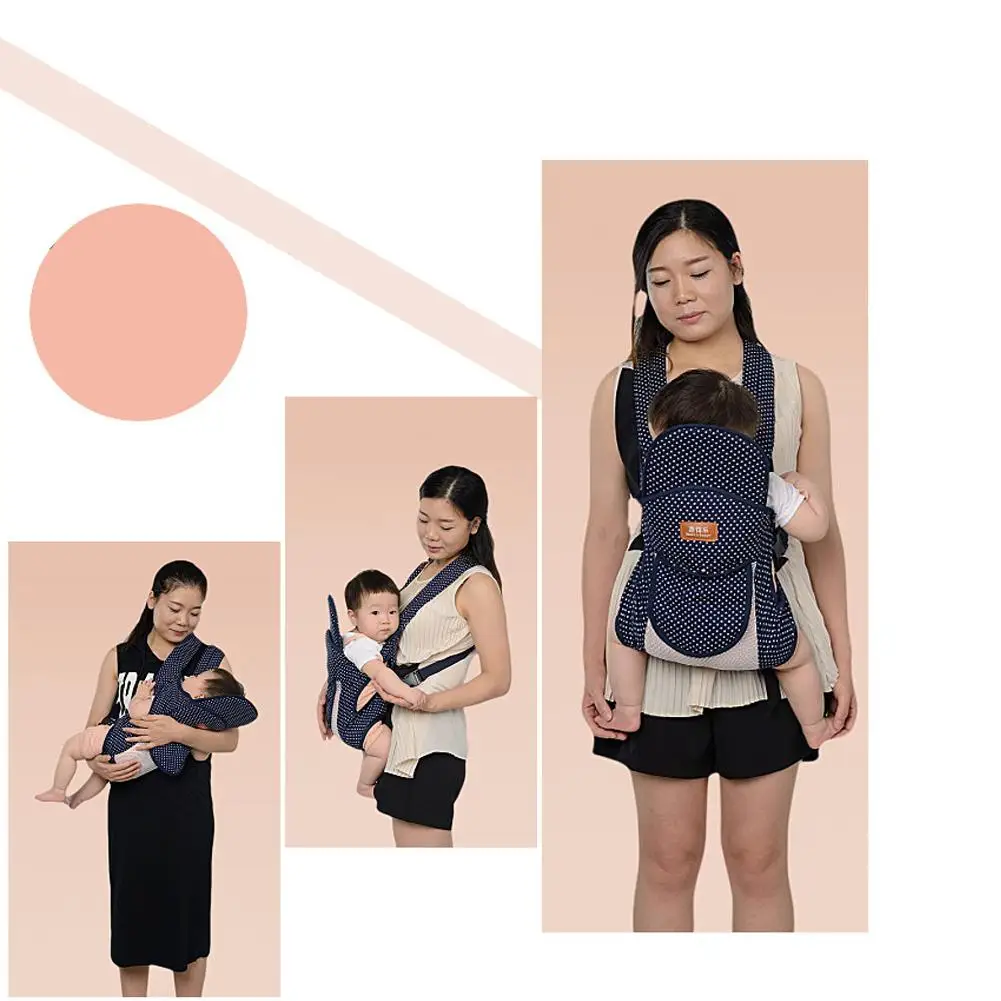 Kidlove для маленьких; дышащий; для ношения спереди-Hug-Тип Регулируемый слинг для переноски ребенка