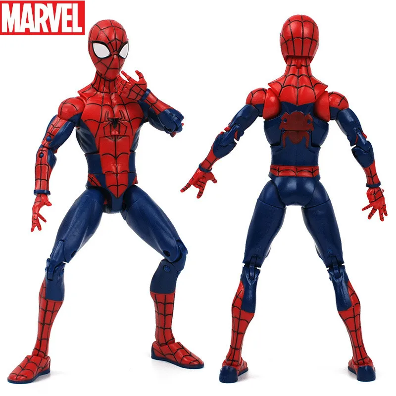 Оригинальные куклы Диснея Marvel 18 см Человек паук Homecoming простой стиль и гериок экшн
