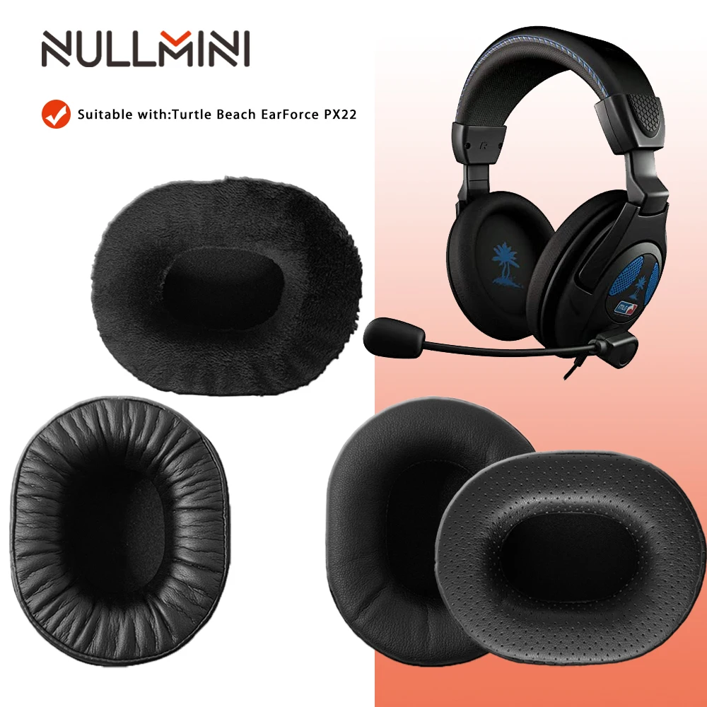 NullMini Сменные амбушюры для черепахи пляжные наушники PX22 с эффектом памяти утолщенные кожаным