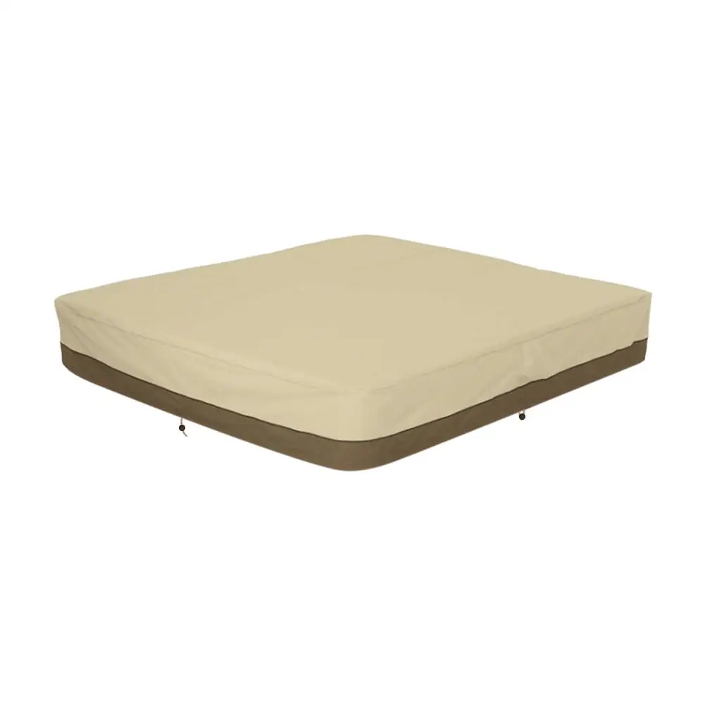 

Outdoor Courtyard SPA Bathtub Swimming Pool Dust Cover Square Hot Tub Cover Waterproof Canopy Daily Cover