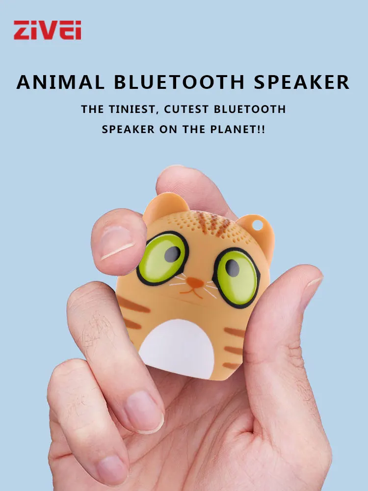 US $5.99 Animal Wireless Mini Speaker, Fashion Micro Speaker, Powerful Wireless Bluetooth Speaker Stereo with Boom Bass, Mini Sound Box