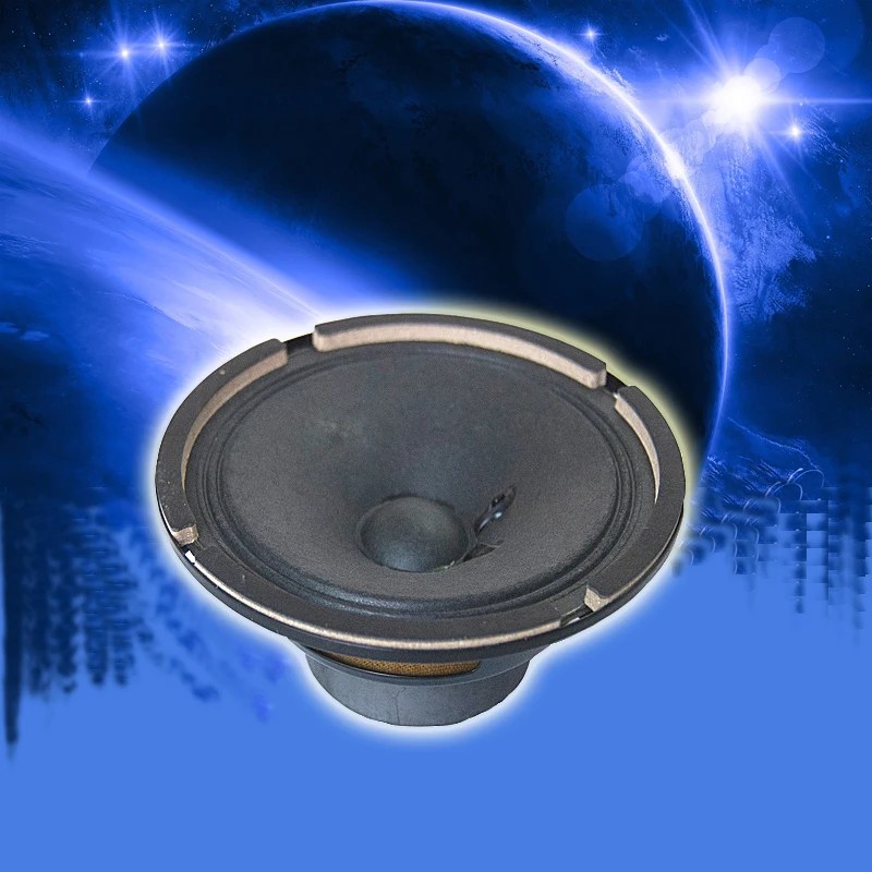 2pcs/Lot Paper Cone 5 inch Midrange Max 100W 16 Ohm Speaker Hifi Full Range Louder 5.1 KTV Box Accessories Hi end