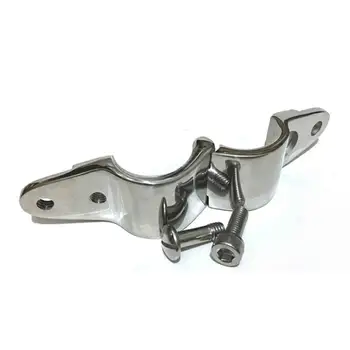 

Opening-type Pipe Clamp Hoop Bolt Clamp Pipe Clamp Hardware Accessories 25mm Yacht Fishing Boat Speedboat