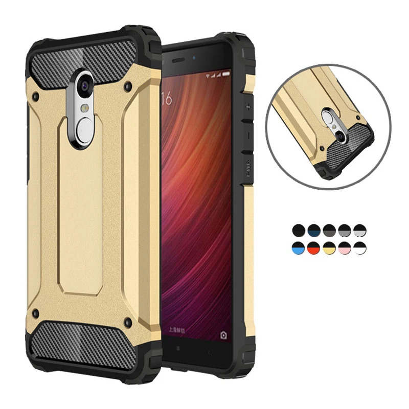 Phone case for redmi 7a Deluxe PC hard shell for xiaomi redmi note 7redmi 6a all-inclusive anti-drop tpu+Pc 2-in-1 phone case