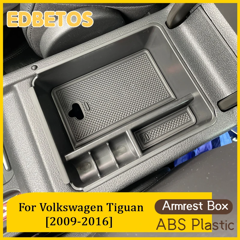 Armrest Glove Storage Box For Volkswagen Vw Tiguan 2009 2010 2011 2012