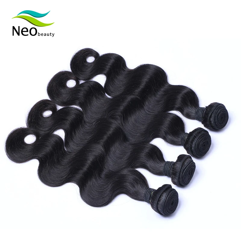 

Neobeauty Peruvian Straight Hair 1/3/4 Bundles 100 % Human Hair Can be dyed Virgin Hair Extensions Free Ship 10-40 inches