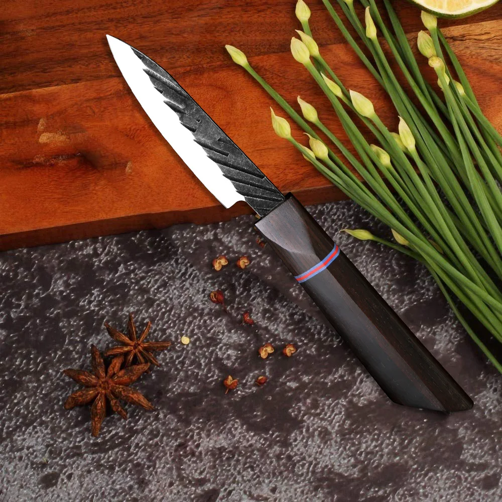 XITUO Kitchen Chef Knife 440C Steel High Hardness Hand Forged Japanese Sharp Cleaver Knife Kiritsuke Peeling Knife Cooking Tool