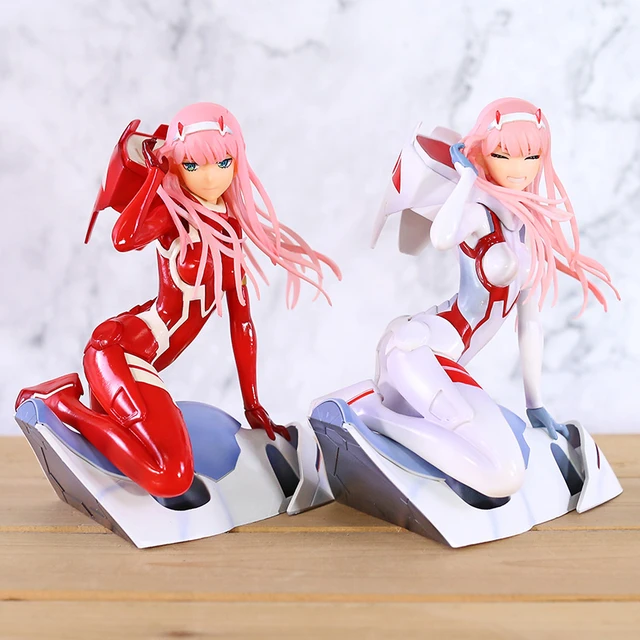 Code Zero Two Figurine Model Anime Figure Girl PVC Doll Toy Pink Hair 002  Statue